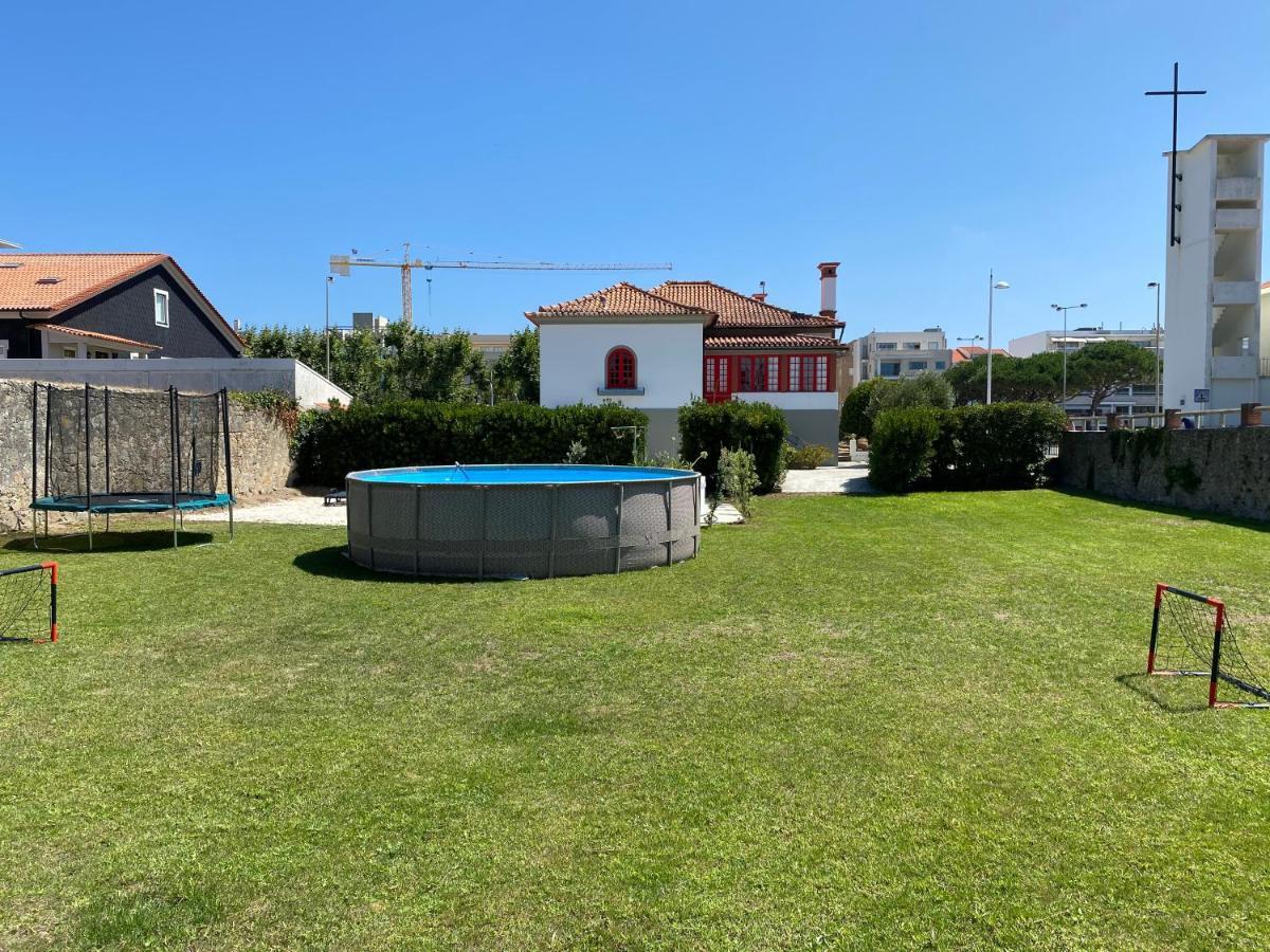 Beach House With Swimming Pool Vila do Conde Bagian luar foto