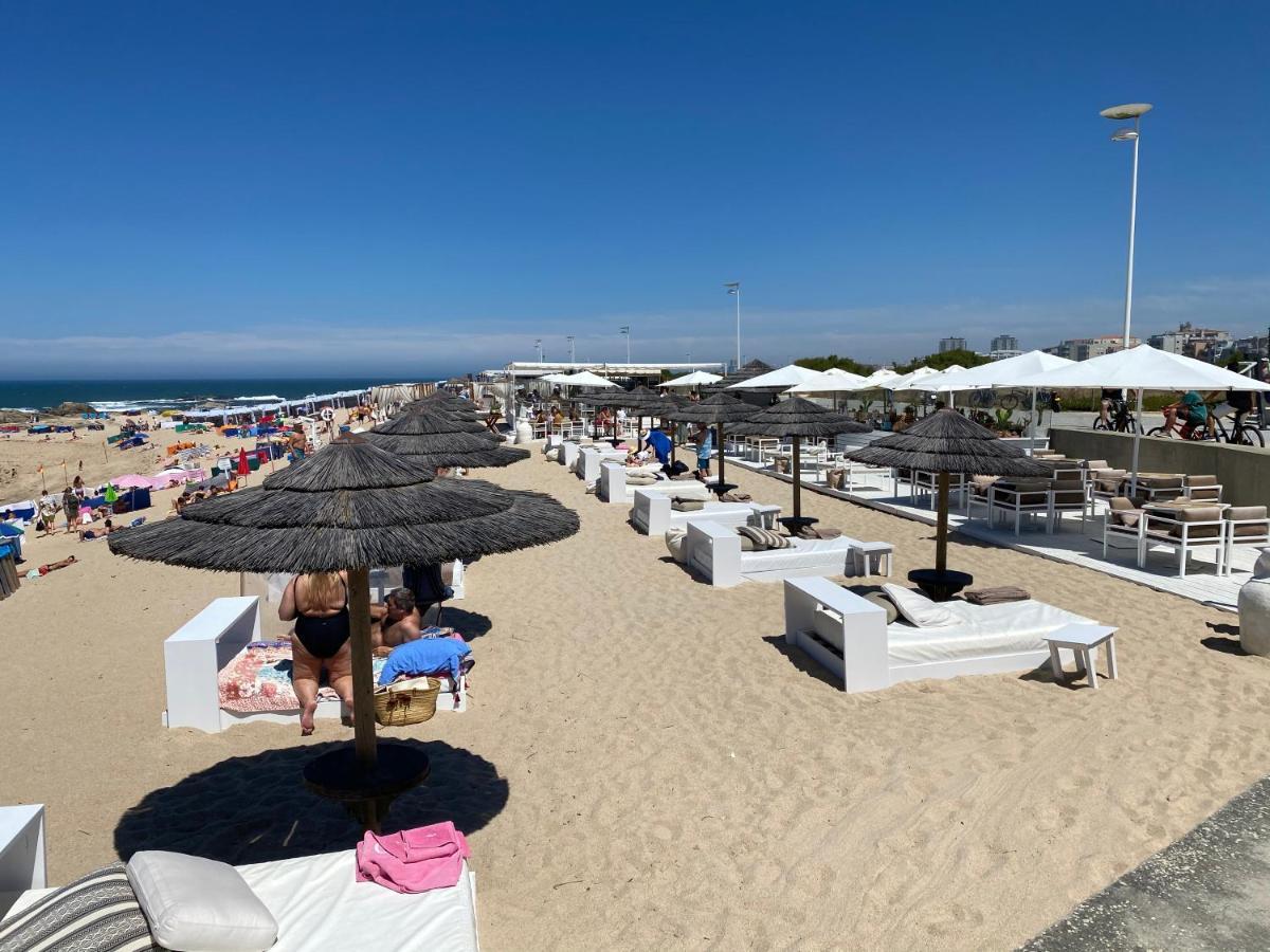 Beach House With Swimming Pool Vila do Conde Bagian luar foto