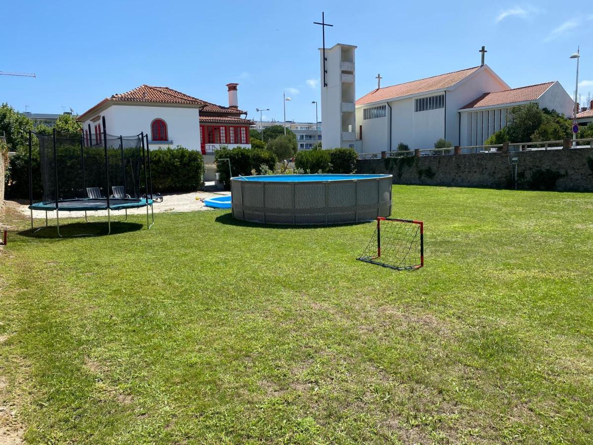 Beach House With Swimming Pool Vila do Conde Bagian luar foto