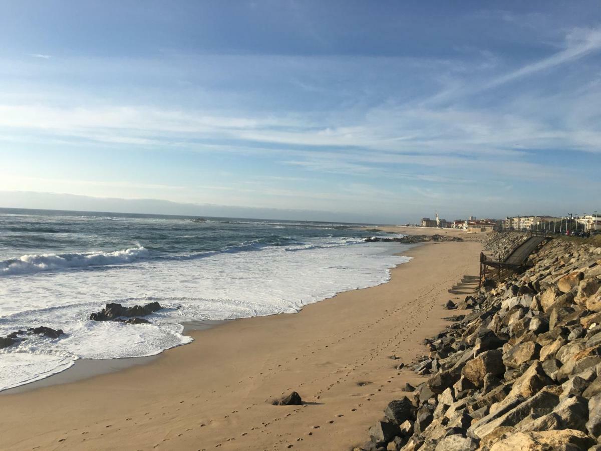 Beach House With Swimming Pool Vila do Conde Bagian luar foto